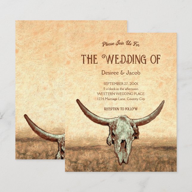 Orçamento País Russo Ocidental - Caveira Touro (Frente/Verso)