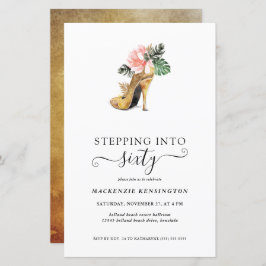 Orçamento Passando Para 60 Chic Dourados Heels Ani