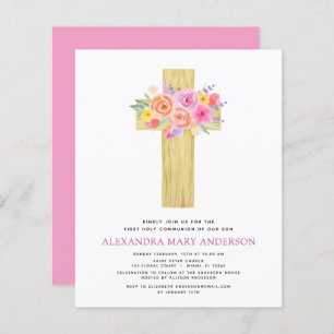 Orçamento Primeira Comunidade Sagrada Pastel Flora