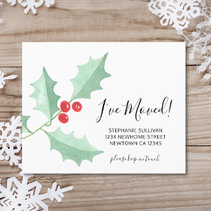 Orçamento que movi a placa Holly de Watercolor