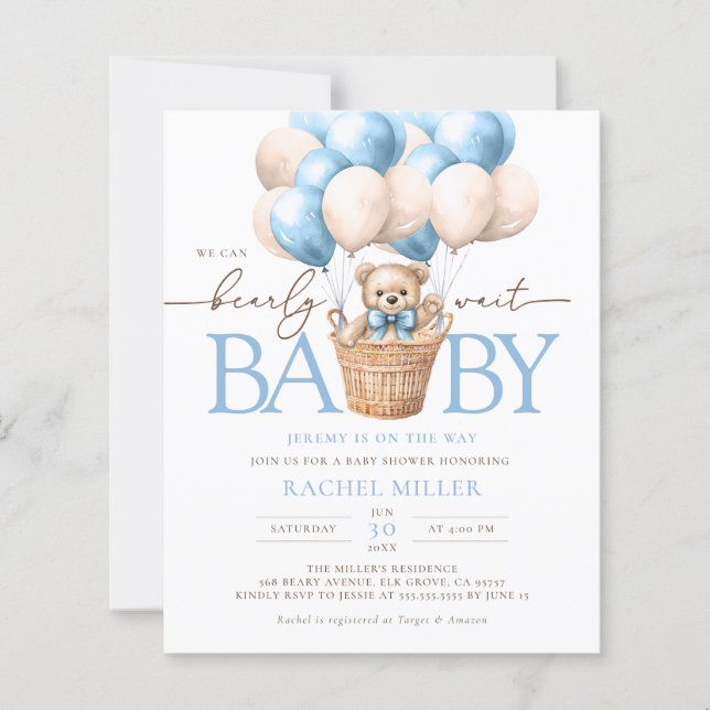 Orçamento Que Podemos Ampliar O Chá de fraldas Do  (Frente)