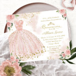 Orçamento Quinceanera Convite Espanhol Blush<br><div class="desc">Orçamento Quinceanera Convite Espanhol Blush</div>