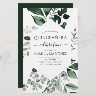 Orçamento Quinceanera Primavera Greenerescência Bo