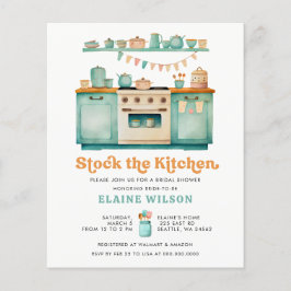 Orçamento Retro Estoque o Chá de panela da Cozinha