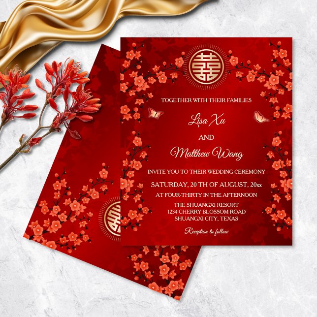 ORÇAMENTO Rosa Vermelha | Casamento Chinês (Criador carregado)