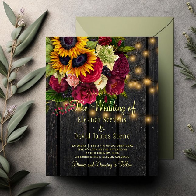 ORÇAMENTO Rosas girassóis rústicas casamento de ma (Criador carregado)