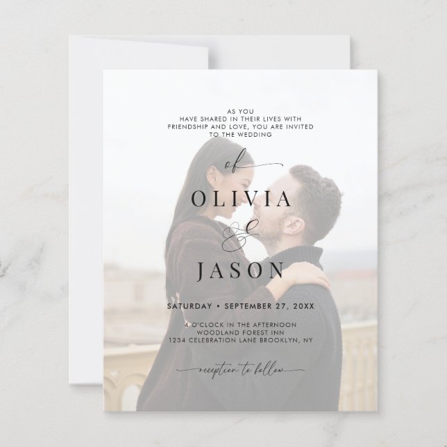 ORÇAMENTO Roteiro Romântico Foto Preto e Branco Ca (Frente)