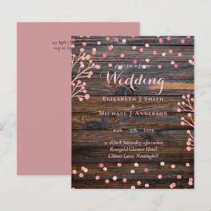 Orçamento Russo de Madeira Rosa de Casamento ROSE