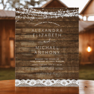 Orçamento Rustic Farmhouse String Luzes Lace Casa