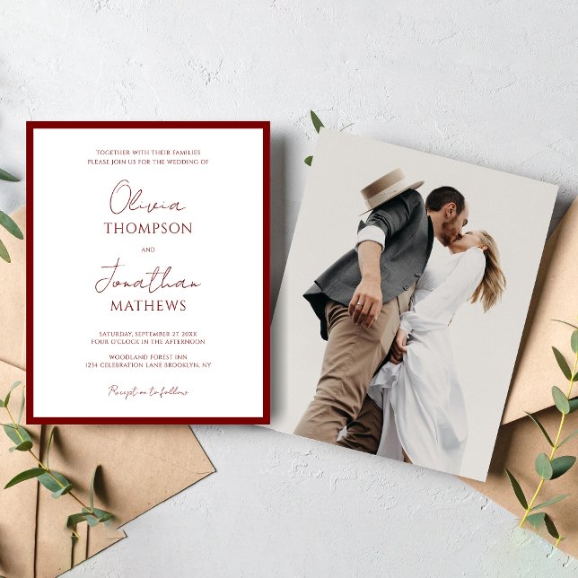 ORÇAMENTO Script Foto Casamento Borda Vermelha Sim (Criador carregado)