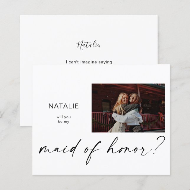 Orçamento Seja Minha Pequena Proposta De Foto Madr (Frente/Verso)