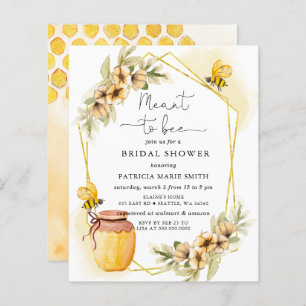 Orçamento Significa Chá de panela Floral De Abelha