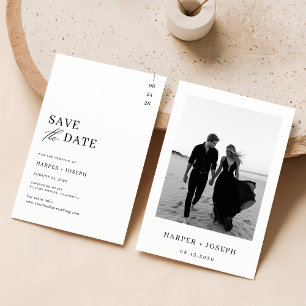 Orçamento Simples Cartão de Casamento Foto Save Th