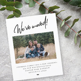Orçamento simples de anúncio de fotos de mudança