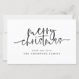 Orçamento Simples Qualquer Cartão de Natal De Merr