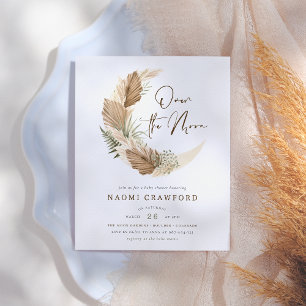 Orçamento Sobre O Chá de fraldas De Palm De Lua Bo