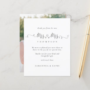 Orçamento Sra. Rings Foto de Obrigados de Casamen