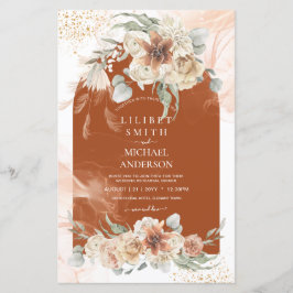 ORÇAMENTO Terracota Flores Grama Pampas ENSAIO