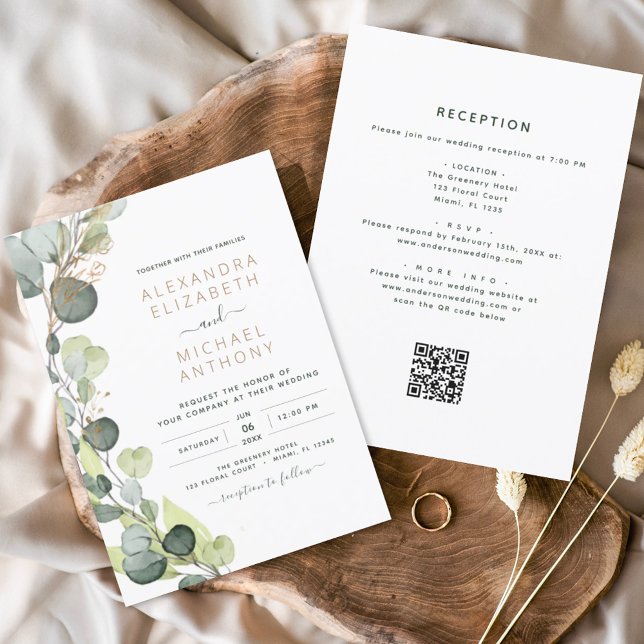 Orçamento Tudo em Um Casamento de Código QR Eucaly (Criador carregado)