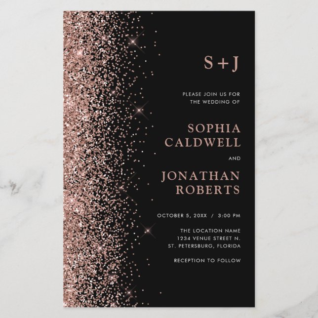 Orçamento Tudo em uma falha no Convite de casament (Frente)