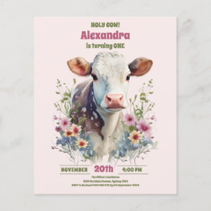 Orçamento Vaca Santa Eu Sou Uma Garota Vaca Aniver