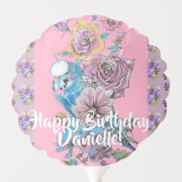 Orçamento Watercolor floral Damas Balão de Anivers