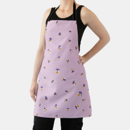 Orchid Pink Japanese Purple Viola Floral Pattern
