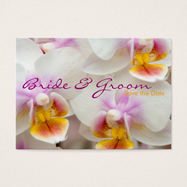 Orchid ・ Salve a miniplaca de data (Frente)