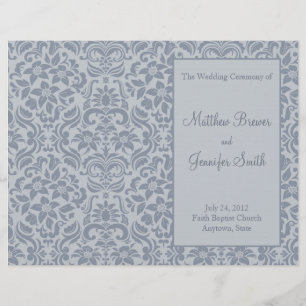 Ordem cinzenta do casamento de programa do serviç
