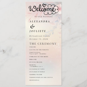 Ordem de Acontecimentos do Programa de Casamento M