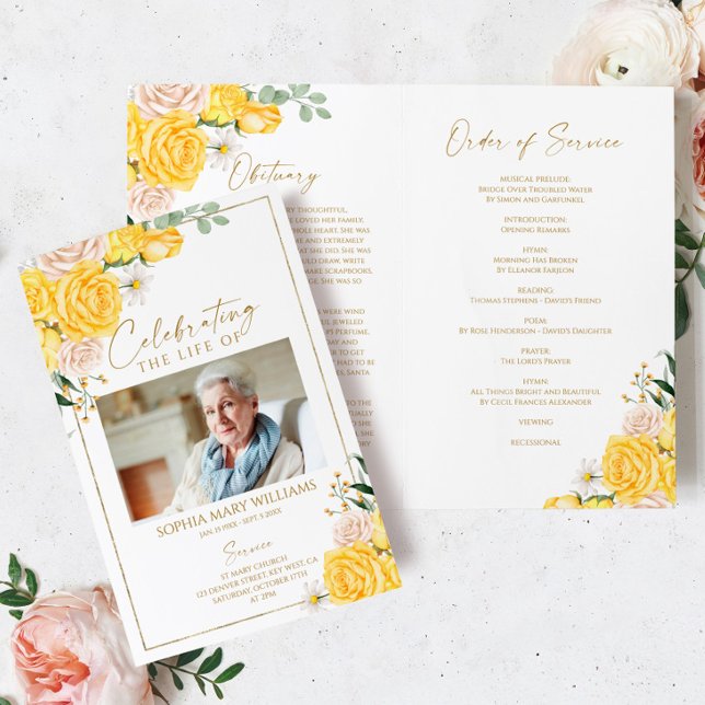 Ordem de Serviço Funeral Floral | Programa Memoria (Criador carregado)
