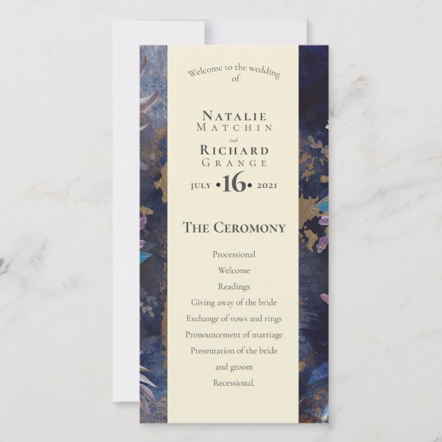 Ordem de serviço, programa romântico (Frente)