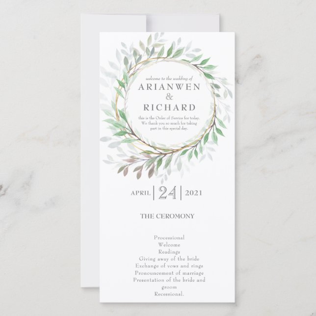 Ordem de serviço, Woodland (Frente)