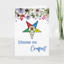 Ordem do Cartão de condolências da Estrela Orienta