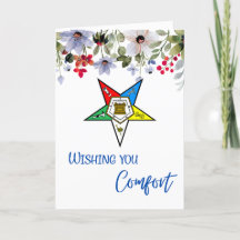 Ordem do Cartão de condolências da Estrela Orienta