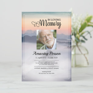 Ordem Funeral de Montanha Convite