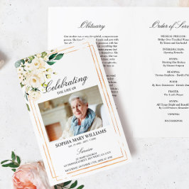 Ordem Funeral de Serviço | Programa Floral Memoria