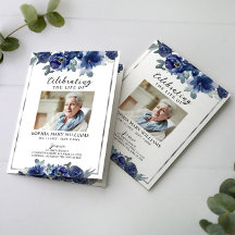 Ordem Funeral de Serviço | Programa Floral Memoria