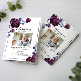 Ordem Funeral de Serviço | Programa Floral Memoria