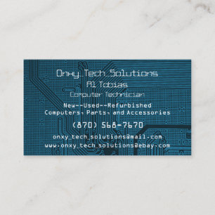 Ordem Personalizada de Cartão de visita de Circuit