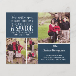 Ordenado de Natal Cristão Luke 2 Foto