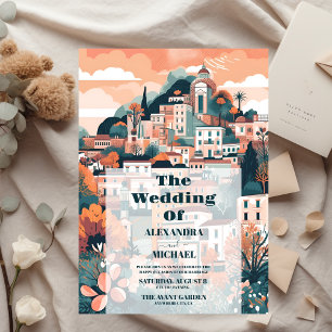 Ordenado do Orçamento Itália Capri Casamento de De