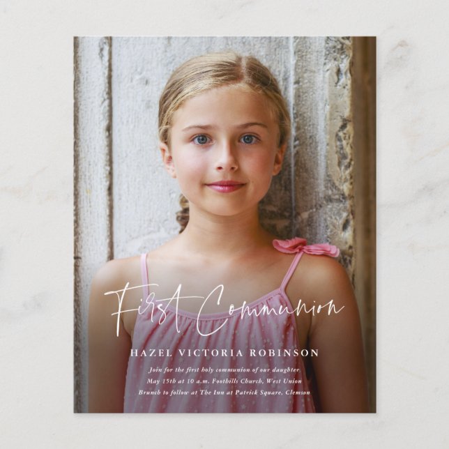 Ordenamento do Orçamento Convite Religioso à Prime (Frente)