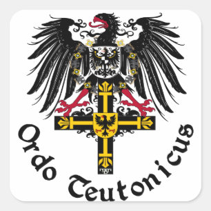 Ordo Teutonicus águia de imperador autocolante