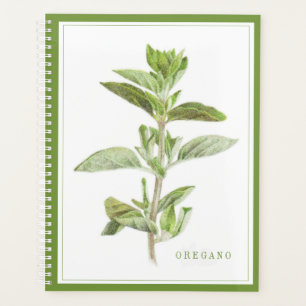 ORÉGANO FRESCO 8,5x11 Organizador / Verde