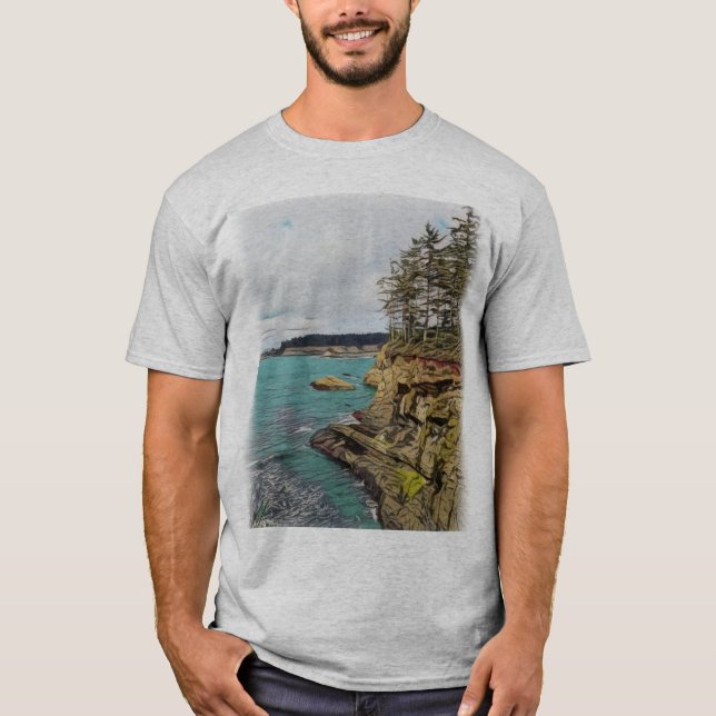 Oregon Coast T-Shirt (Frente)