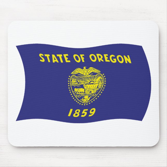 Oregon Flag Mousepad (Frente)