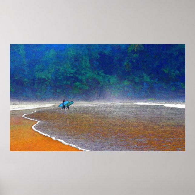 Oregon Surfers Poster (Frente)