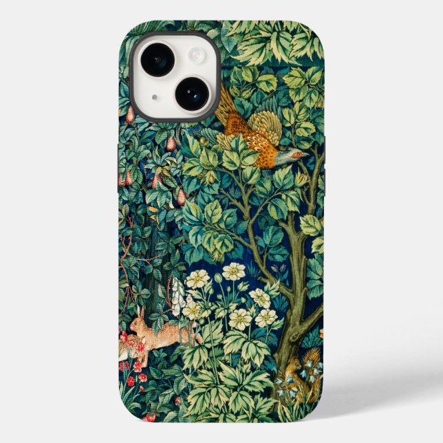 Orelhas de ANIMAIS FLORESTAIS,Pheasant Bird Green  (Verso)