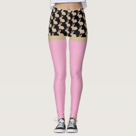 "ORELHAS DE COELHO" - LEGGINGS DE ROUPA DE TREINO